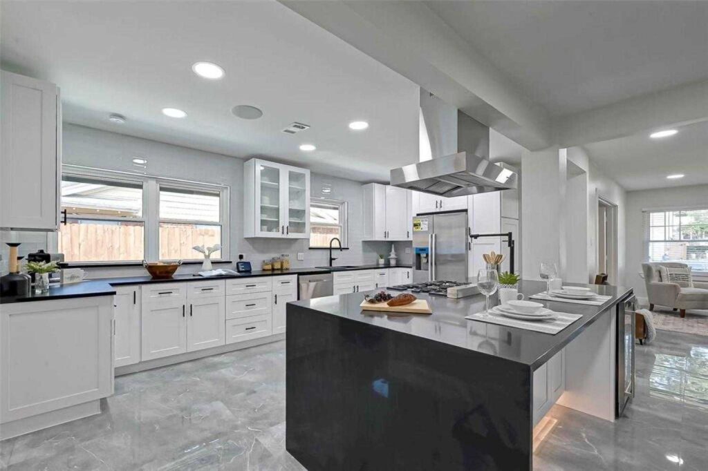 How We Combined a Kitchen, Dining Room, and Living Room Into One