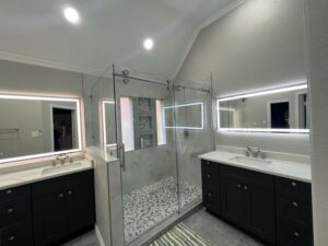 Before and After: Remodeling a Houston Bathroom with Elegant Style and Function