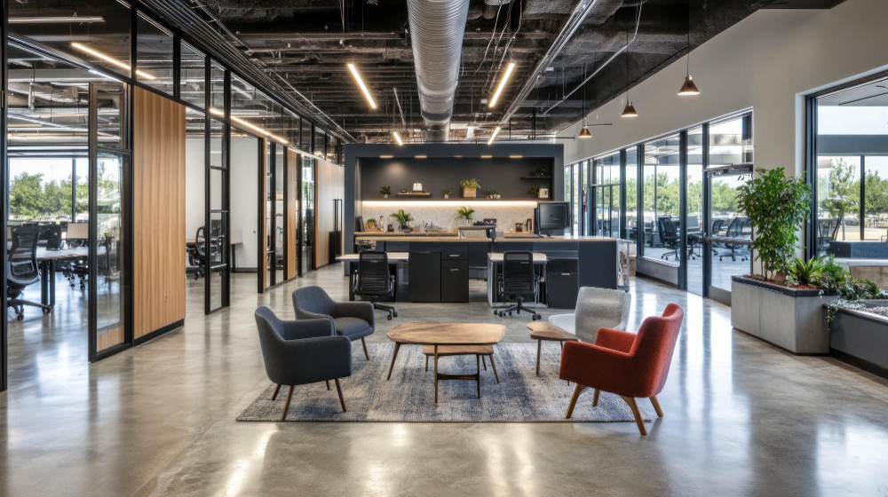 Commercial build-out by Dawn Designs Texas in Houston
